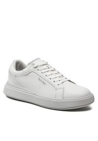 Calvin Klein Sneakersy Low Top Lace Up W/ Stripe HM0HM01494 Biały. Kolor: biały #5