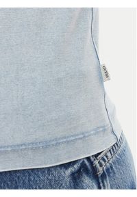 Guess Jeans T-Shirt W6GIA6 KCTL1 Niebieski Slim Fit. Kolor: niebieski. Materiał: bawełna #5