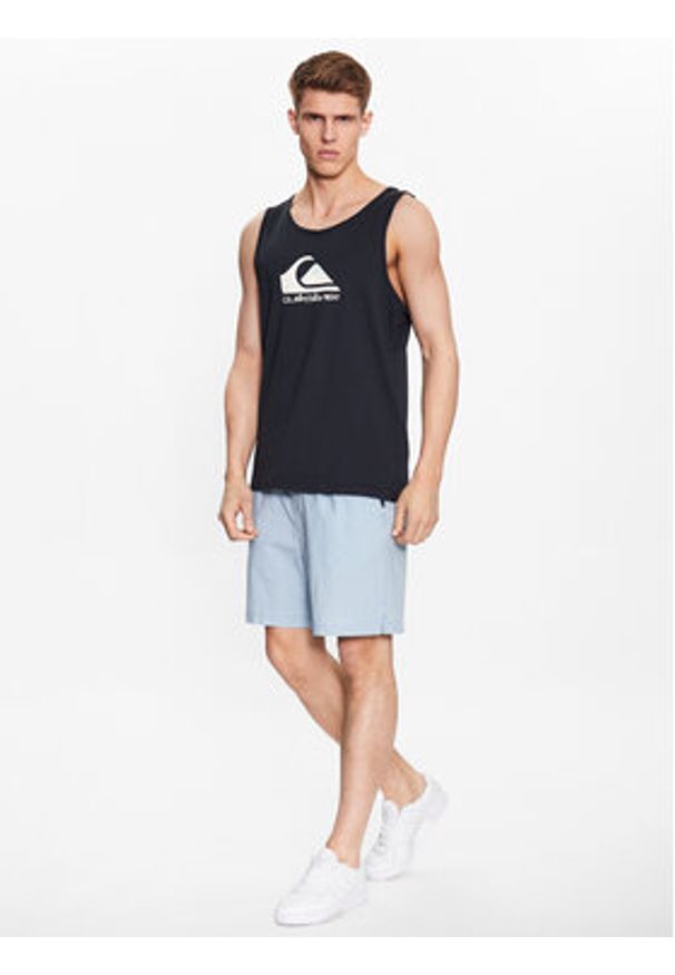 Quiksilver Szorty sportowe Taxerws EQYWS03827 Niebieski Regular Fit. Kolor: niebieski. Materiał: bawełna. Styl: sportowy