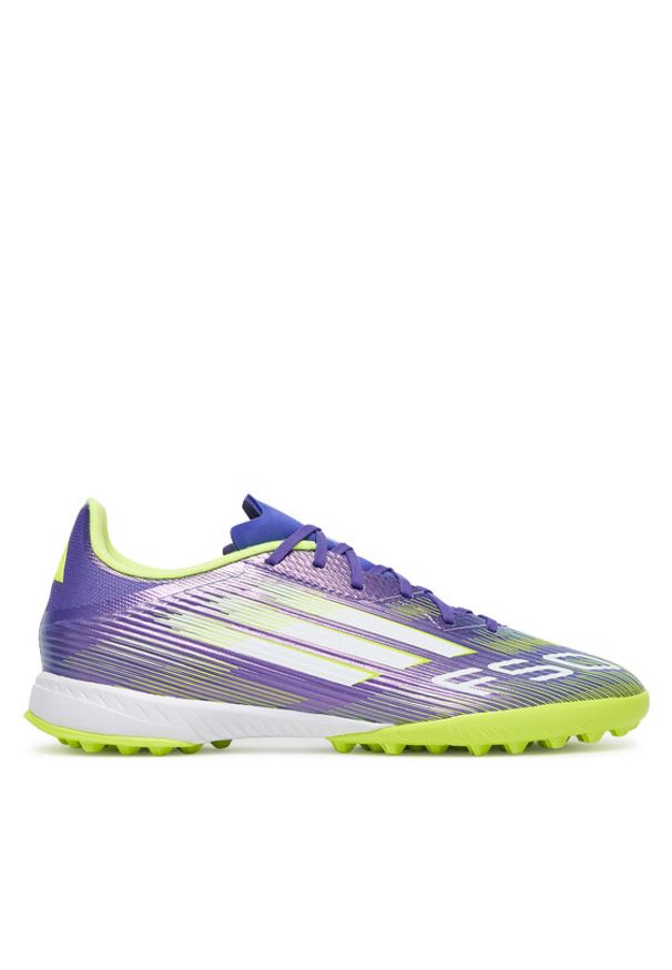 Adidas - adidas Buty do piłki nożnej F50 League JH7724 Fioletowy. Kolor: fioletowy. Materiał: materiał