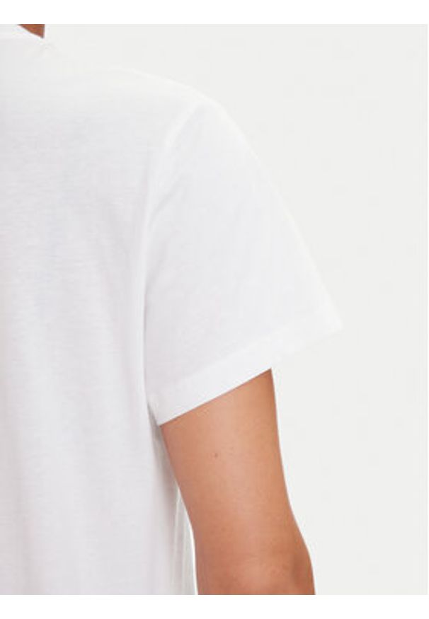 Liu Jo T-Shirt UF5271 JS923 Biały Regular Fit. Kolor: biały. Materiał: bawełna