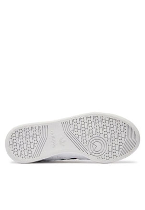 Adidas - adidas Sneakersy Continental 80 Stripes J FX6088 Biały. Kolor: biały. Materiał: skóra