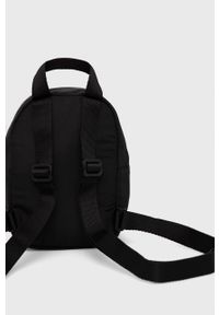 adidas Originals plecak damski kolor czarny mały z aplikacją. Kolor: czarny. Materiał: poliester. Wzór: aplikacja