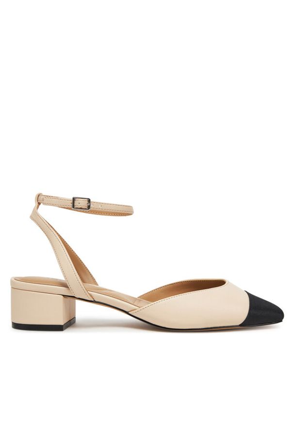 Aldo Czółenka Adriena 13917609 Beżowy. Kolor: beżowy. Materiał: skóra