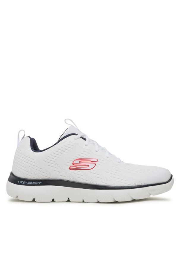 skechers - Skechers Sneakersy Summits Torre 232395/WNV Biały. Kolor: biały. Materiał: materiał