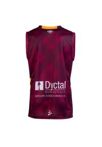 Craft - Koszulka domowa Alliance Sport Alsace 2024/25. Kolor: czerwony, wielokolorowy, brązowy. Sport: koszykówka