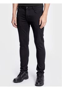 !SOLID - Solid Jeansy 21105838 Czarny Slim Fit. Kolor: czarny