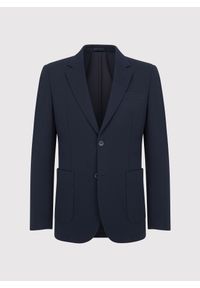 Pako Lorente - PAKO LORENTE – Casualowa marynarka męska w kolorze granatowym. Okazja: na co dzień. Kolor: niebieski. Materiał: nylon, wiskoza, dzianina, elastan. Styl: casual #8