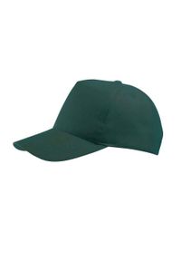 SOL'S - Buzz 5 Panel Baseball Cap. Kolor: czerwony, wielokolorowy, zielony