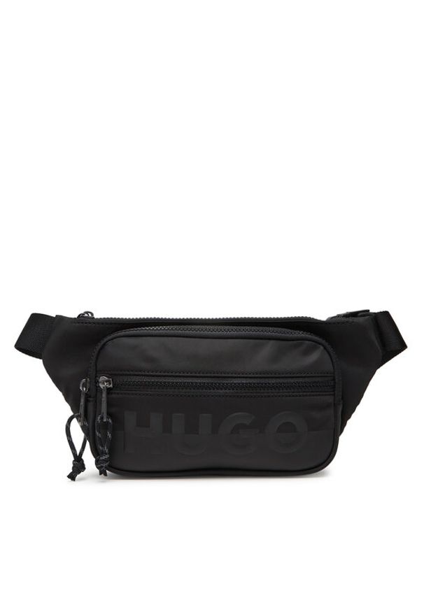 Hugo - HUGO Saszetka nerka Nosh 50543264 Czarny. Kolor: czarny. Materiał: materiał