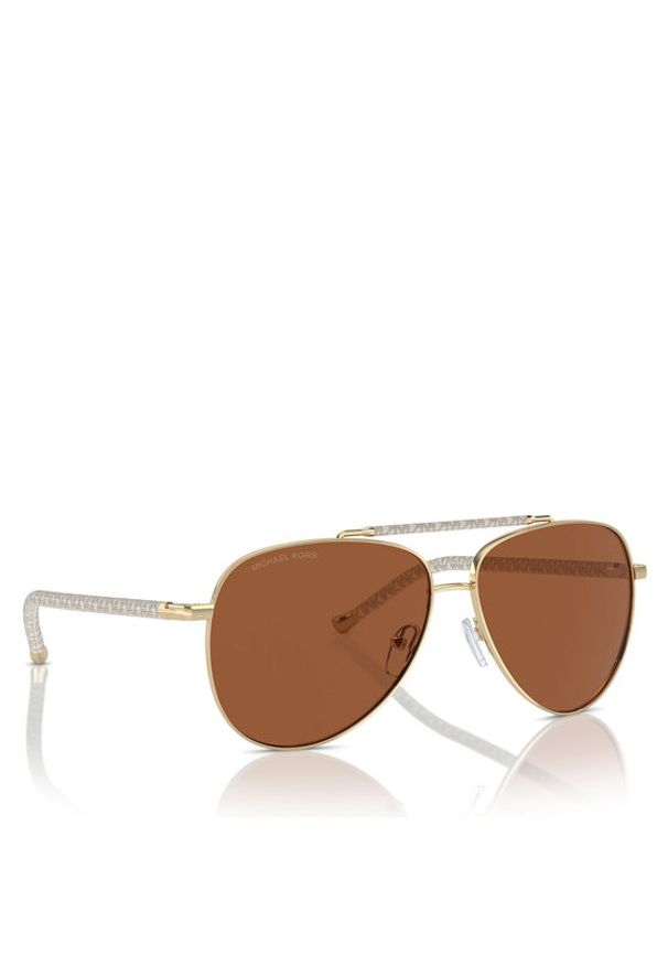 Michael Kors Okulary przeciwsłoneczne Portugal 0MK1146 101473 Złoty. Kolor: złoty