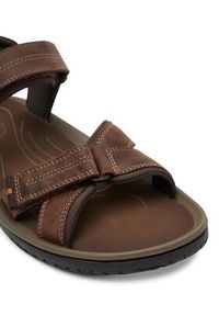 Clarks Sandały Wesley Shore 26182009 Brązowy. Kolor: brązowy. Materiał: skóra #6