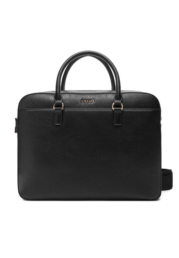 Liu Jo Torebka Esc M Briefcase AF5320 E0027 Czarny. Kolor: czarny. Materiał: skórzane