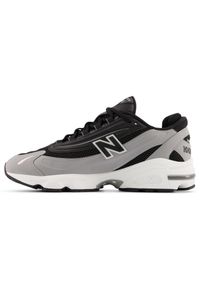 Buty unisex New Balance M1000A – szare. Kolor: szary. Materiał: skóra, materiał. Szerokość cholewki: normalna #4