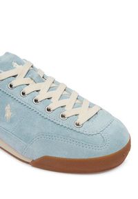 Polo Ralph Lauren Sneakersy 804P18219003 Niebieski jasny. Kolor: niebieski. Materiał: zamsz, skóra #4