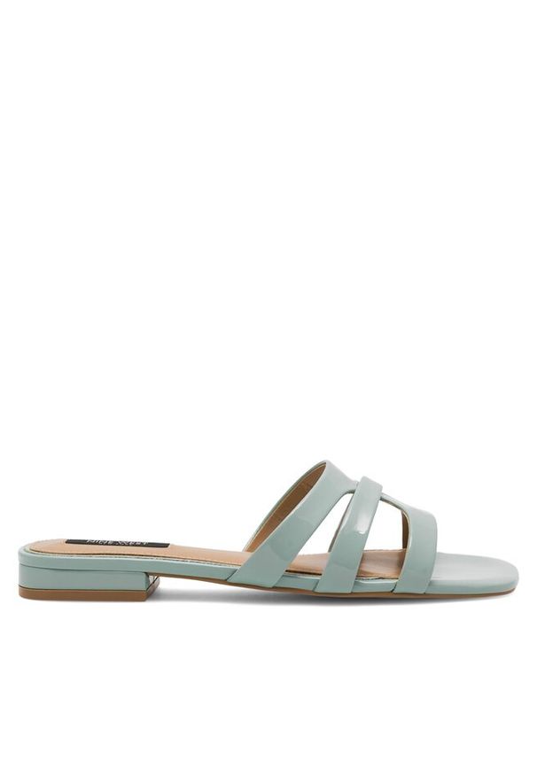 Klapki Nine West. Kolor: niebieski