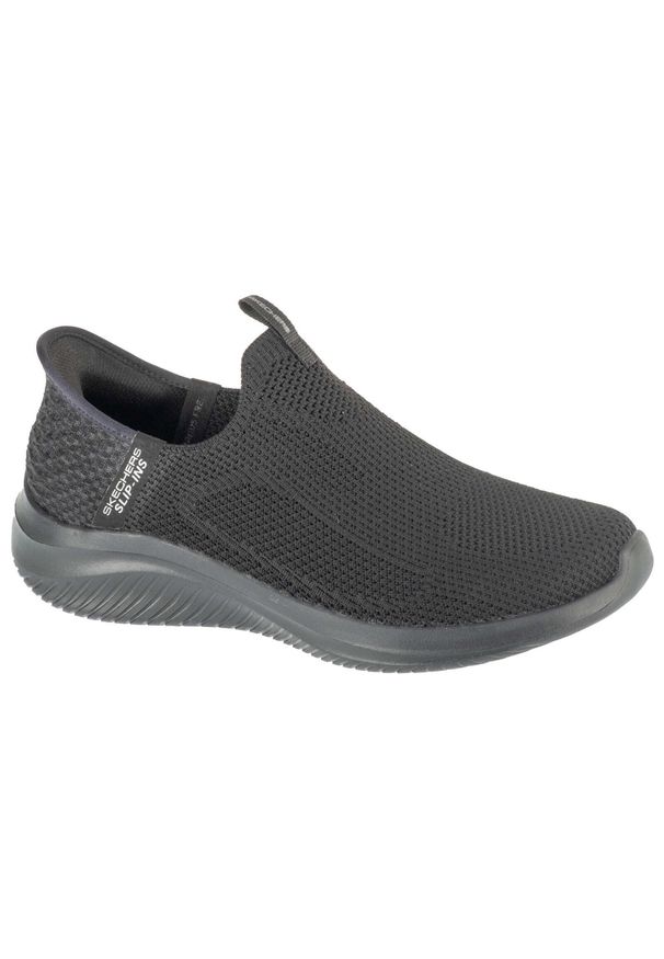 skechers - Buty sportowe Sneakersy damskie, Slip-Ins: Ultra Flex 3.0 - Easy Win. Kolor: czarny. Model: Skechers Sport. Sport: turystyka piesza