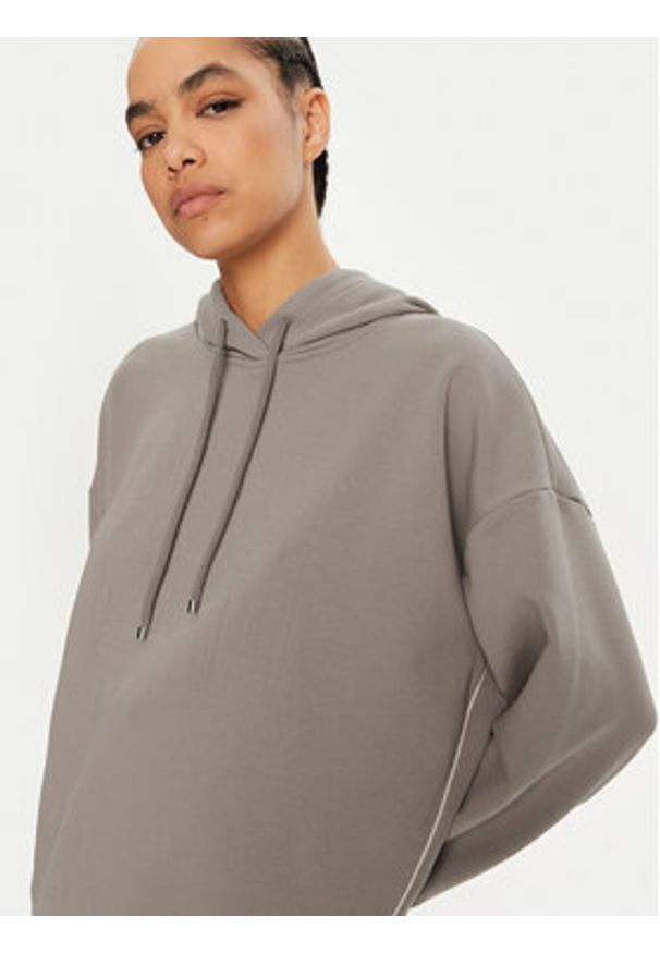 Max Mara Leisure Bluza Flipper 2426926038 Beżowy Regular Fit. Kolor: beżowy. Materiał: bawełna, syntetyk