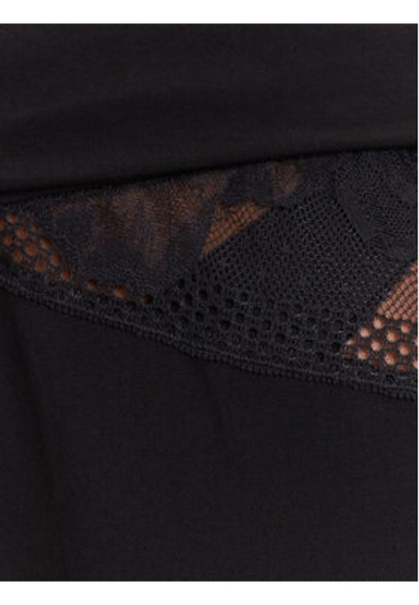 BOSS Spodnie piżamowe Peony 50545596 Czarny Relaxed Fit. Kolor: czarny