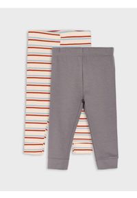 Sinsay - Legginsy 2 pack - kremowy. Kolor: kremowy