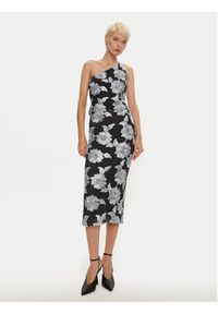 ROTATE Bluzka Darha 1130411206 Czarny Slim Fit. Kolor: czarny. Materiał: syntetyk #4