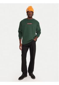 Quiksilver Bluza Dna EQYFT05120 Zielony Oversize. Kolor: zielony. Materiał: bawełna #3
