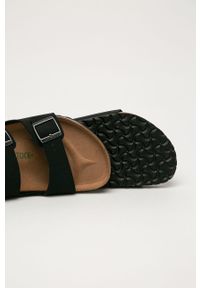 Birkenstock - Klapki Arizona. Kolor: czarny. Materiał: syntetyk, materiał, skóra ekologiczna, guma. Wzór: gładki #2