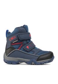 CMP Śniegowce Kids Pyry Snow Boot Wp 38Q4514 Granatowy. Kolor: niebieski. Materiał: skóra