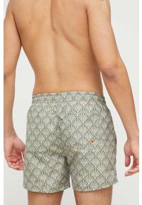 Pepe Jeans szorty kąpielowe Folk kolor zielony. Kolor: zielony. Materiał: tkanina #2