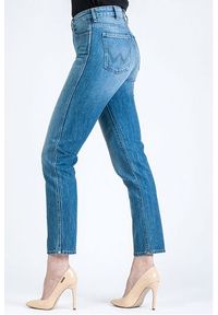 Wrangler - WRANGLER RETRO SLIM DAMSKIE SPODNIE JEANSOWE RETRO BLUE W239GW071. Styl: retro #4