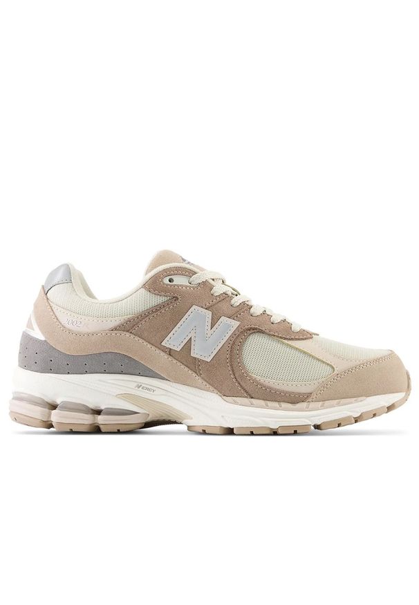 Buty New Balance M2002RSI - brązowe. Okazja: na co dzień. Kolor: brązowy. Materiał: zamsz, skóra, materiał, syntetyk, guma. Szerokość cholewki: normalna. Sport: bieganie