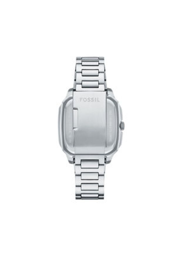 Fossil Zegarek Crosby FS6121 Srebrny. Kolor: srebrny
