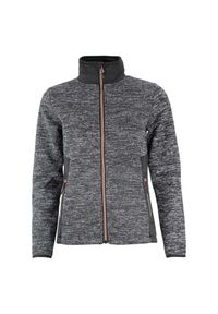 PEAK MOUNTAIN - Damski polar Peak Mountain Acrest. Kolor: wielokolorowy, szary, czarny. Materiał: polar. Sezon: zima. Sport: narciarstwo #1