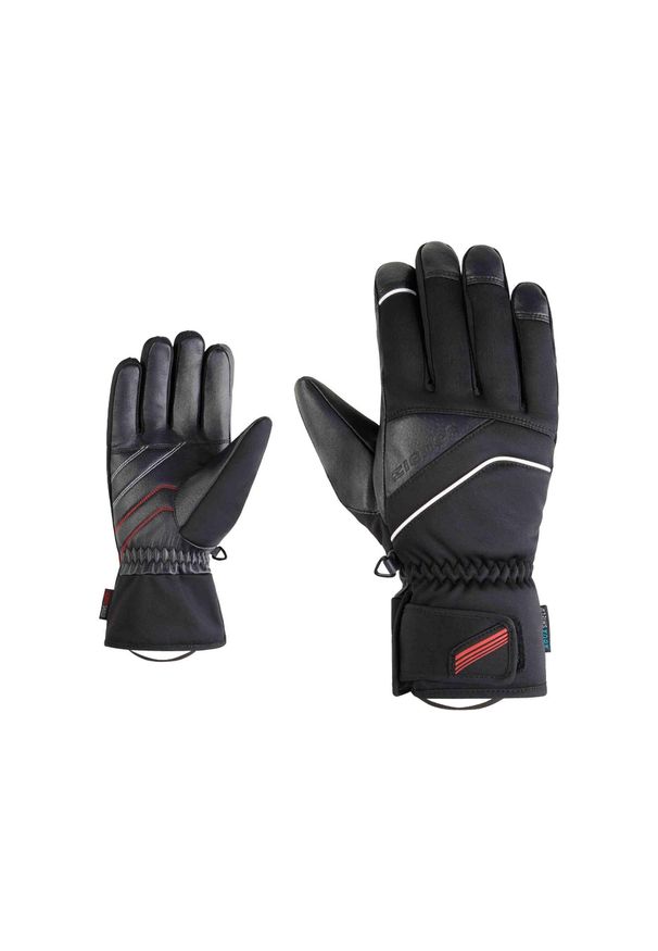 Rękawice narciarskie Ziener Gefion-z AS PR. Kolor: czarny. Sezon: zima. Sport: narciarstwo