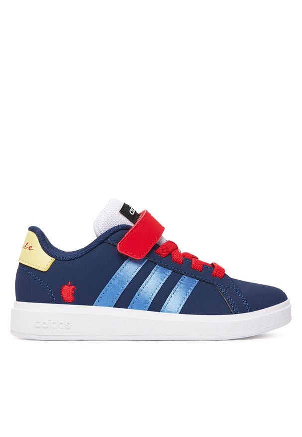 Adidas - Sneakersy adidas. Kolor: niebieski. Wzór: motyw z bajki