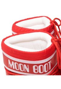 Moon Boot Śniegowce Icon Low Nylon 14093400009 D Czerwony. Kolor: czerwony. Materiał: materiał