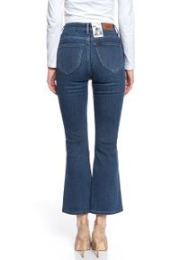 Lee - SPODNIE DAMSKIE LEE KICKED FLARE DARK ULRICH L30TDUIY 112106710