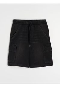 Sinsay - Szorty cargo - szary. Kolor: szary #1