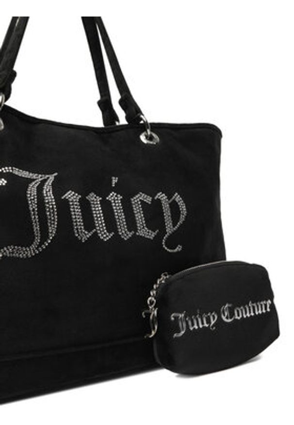 Juicy Couture Torebka CEO-BEJXT5463WPO Czarny. Kolor: czarny
