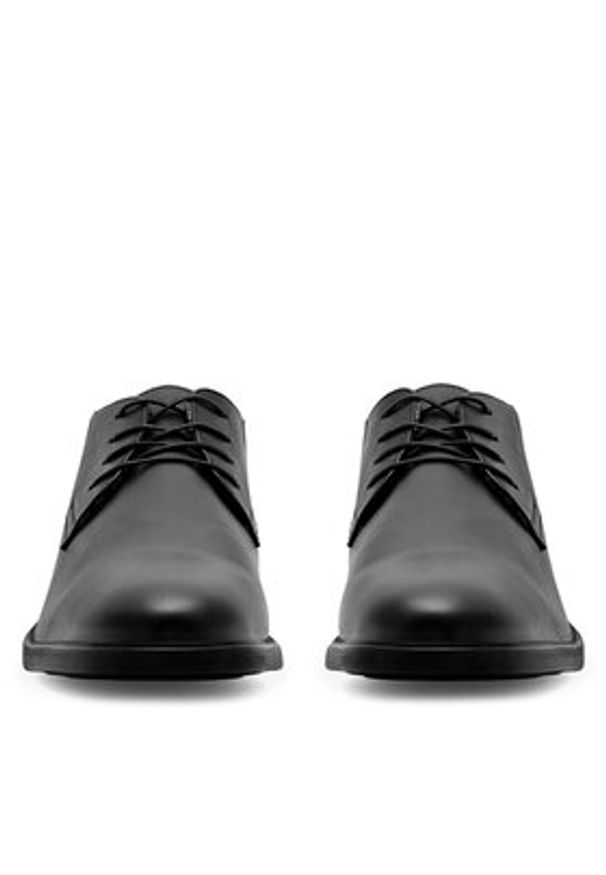 Lanetti Półbuty DURAIN-19S MI08 Czarny. Kolor: czarny. Materiał: skóra