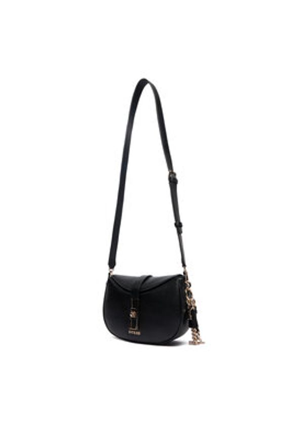 Guess Torebka Brooke HWBG98 97180 Czarny. Kolor: czarny. Materiał: skórzane