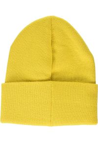 Wrangler - WRANGLER BASIC BEANIE DAMSKA CZAPKA GOLDEN ROD W0U0UHX1K