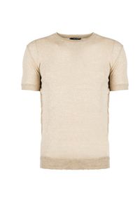 Xagon Man T-Shirt | P21081J11202 | Mężczyzna | Beżowy. Okazja: na co dzień. Kolor: beżowy. Materiał: bawełna, akryl. Styl: casual #7