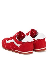Vans Sneakersy Super Lowpro VN000D83IZQ1 Czerwony. Kolor: czerwony. Materiał: zamsz, skóra #6