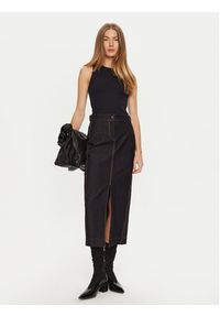 Max Mara Leisure Top Peggi 2426946068 Granatowy Regular Fit. Kolor: niebieski. Materiał: bawełna #4