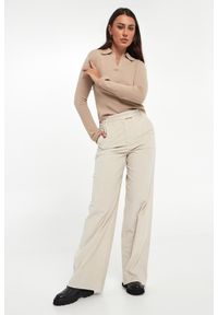 Sweter damski dziewicza wełna z kaszmirem Moxa MM. Materiał: wełna, kaszmir #4