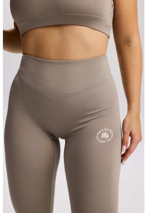 ROUGH RADICAL - Damskie legginsy sportowe fitness Rough Radical Pure Flow Long. Kolor: szary. Sport: fitness