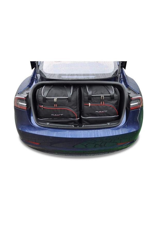 KJUST - Torby Do Bagażnika Tesla Model 3 Ev 2017-2020 7Szt Kjust. Kolor: czarny. Styl: sportowy