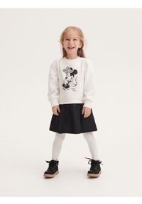 Reserved - Dresowa sukienka Minnie Mouse - wielobarwny. Materiał: dresówka. Wzór: motyw z bajki #1
