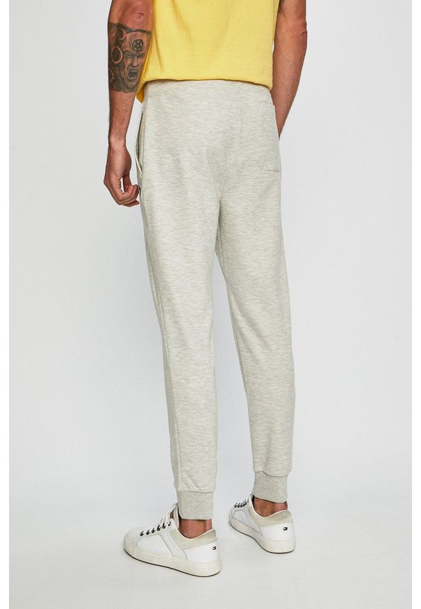 Polo Ralph Lauren - Spodnie. Okazja: na co dzień. Kolor: szary. Materiał: dzianina. Styl: casual